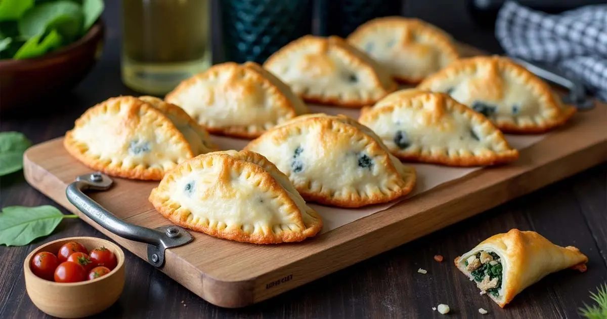 Empanada de Espinacas y Garbanzos al Horno